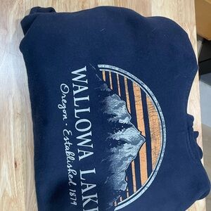 Wallowa Lake Navy Sweatshirt